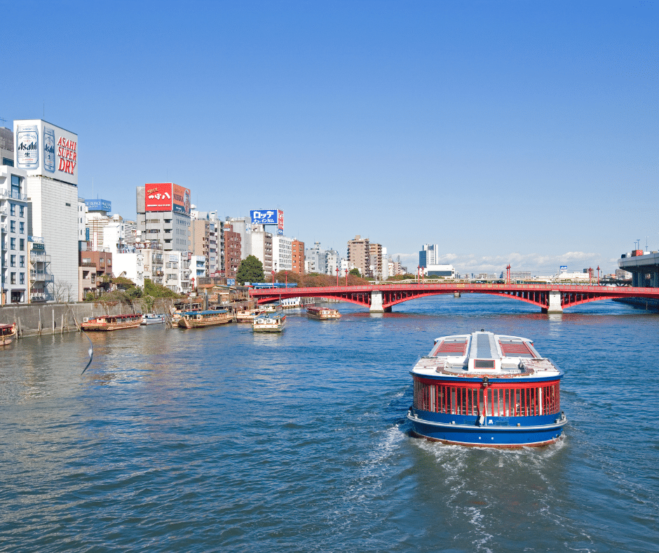 paseo por el sumida cosas que hacer asakusa