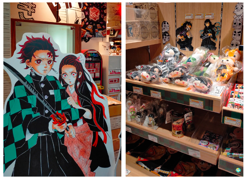 Shibuya parco JUMP Shop Demon Slayer