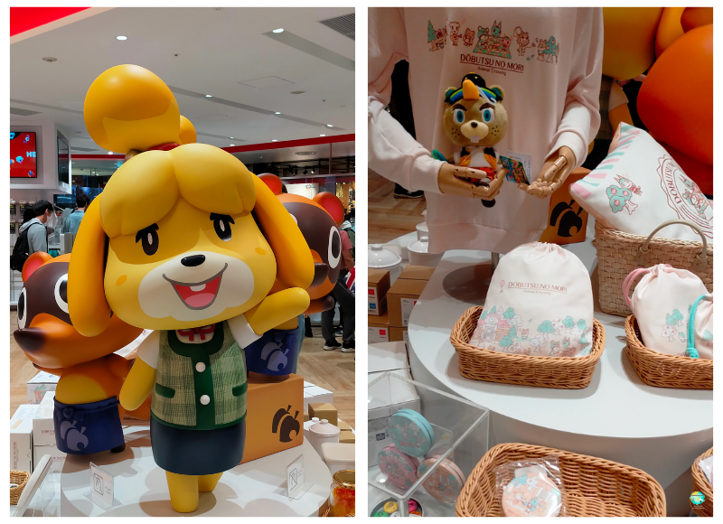 Shibuya parco nintendo animal crossing