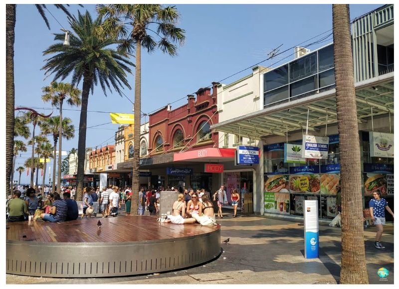 verano en Australia manly beach