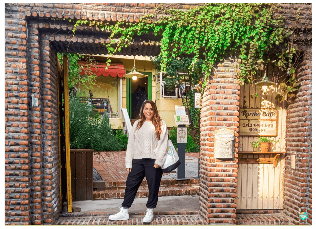 Portada koriko cafe en Seul