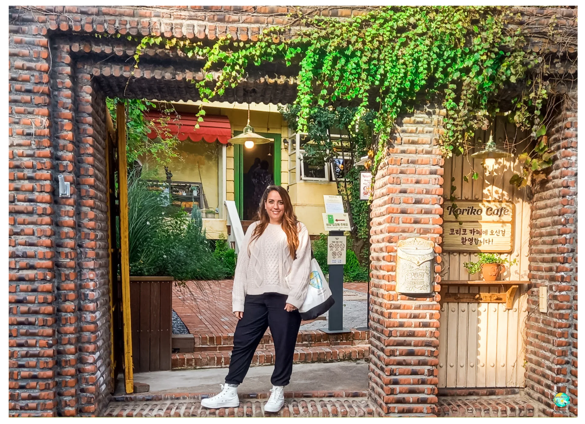 Portada koriko cafe en Seul