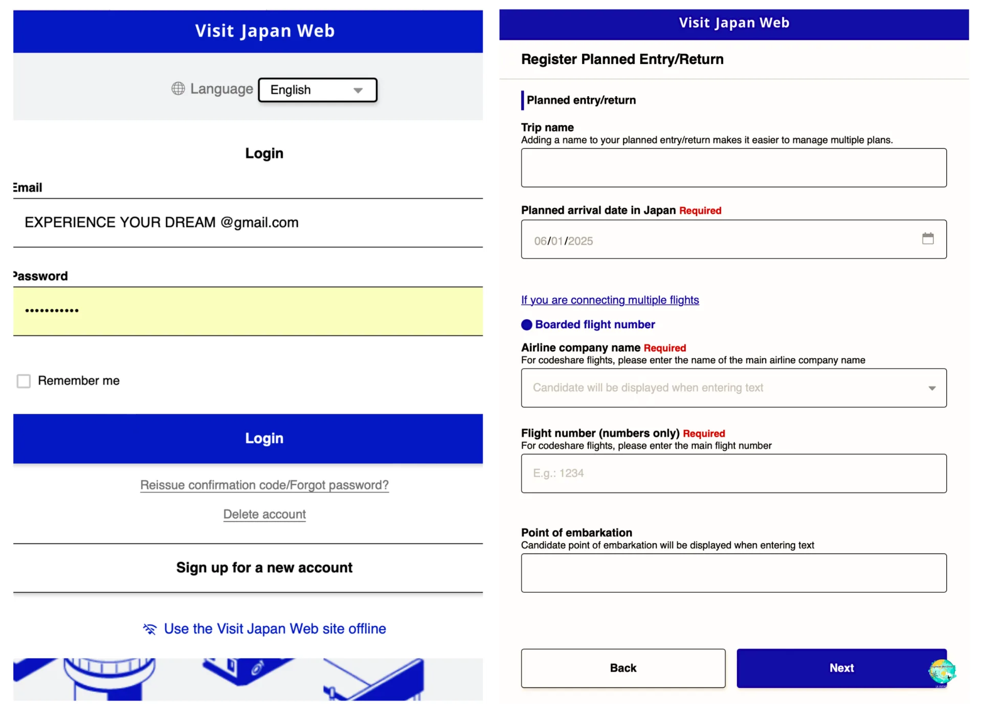Requisitos para viajar a Japón en 2025 web visa japon