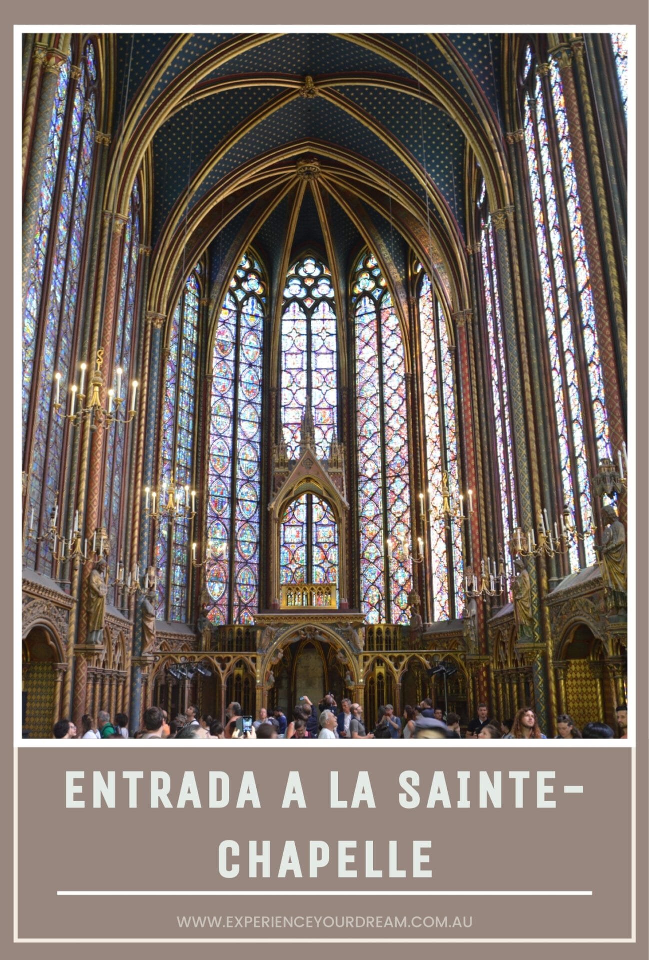 Entrada a la Sainte-Chapelle