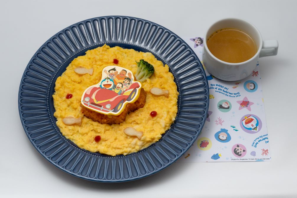 Cafe pop-up Doraemon