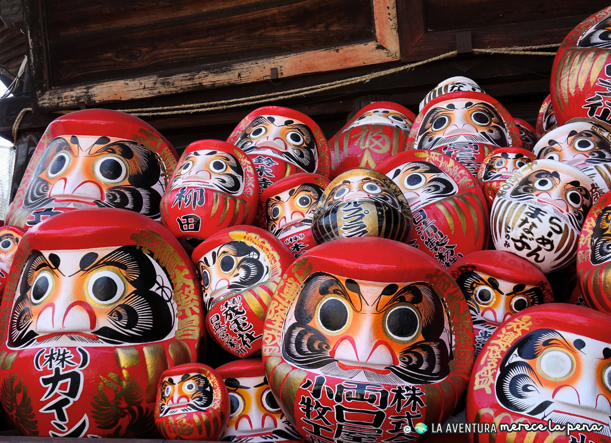TEMPLO Shōrinzan Daruma-ji DARUMAS